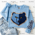 Faux yarn Memphis Grizzlies DTF