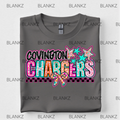 Covington Chargers with stars