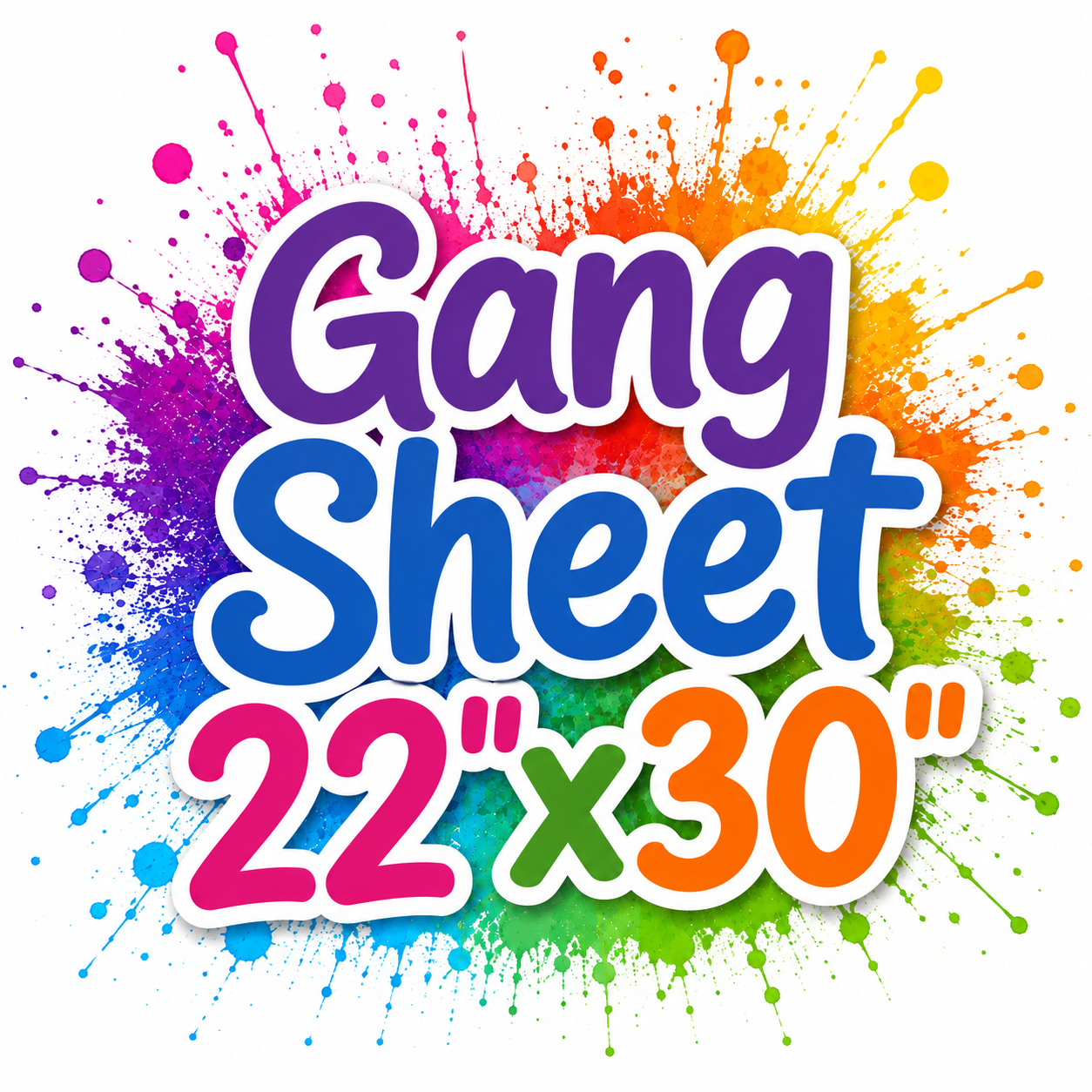 Gang Sheet 22"x30"