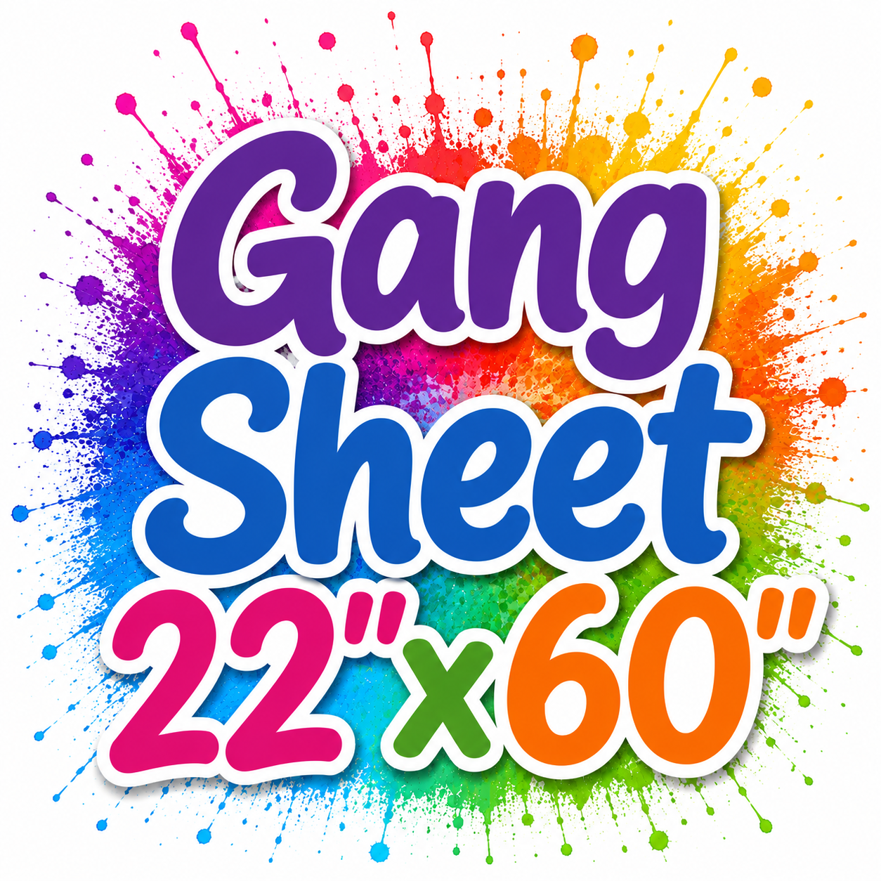 Gang Sheet 22"x60"