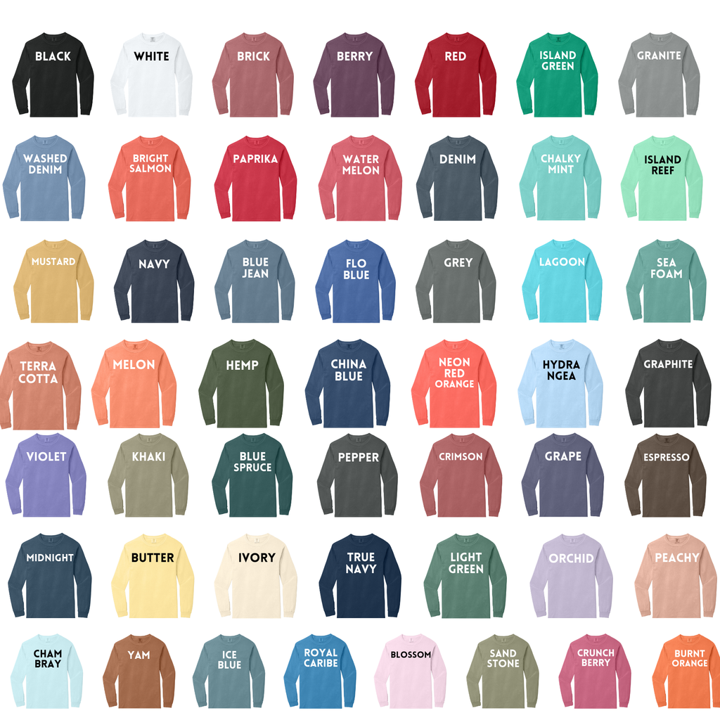 Comfort Colors Long Sleeve