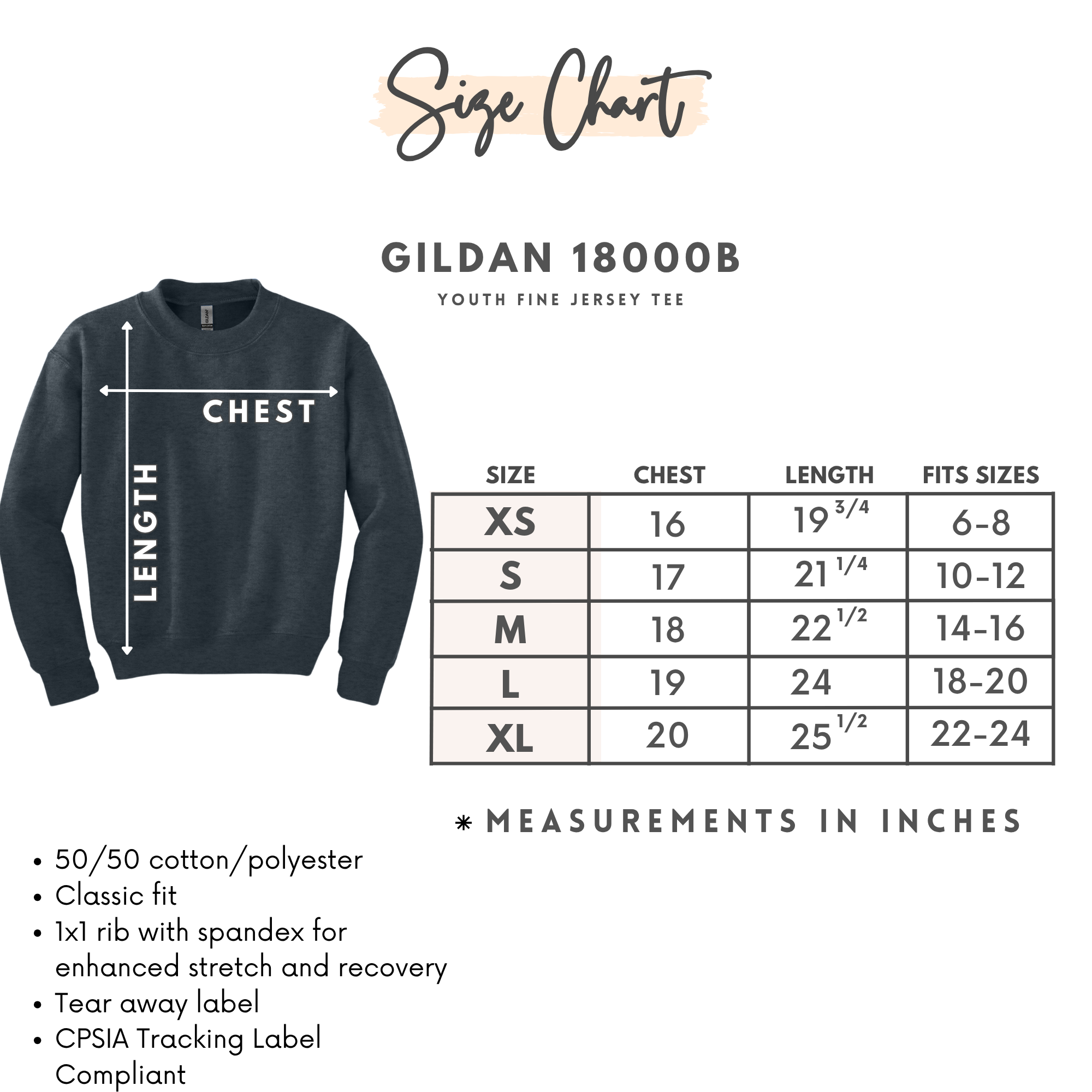 Gildan Youth Crewneck
