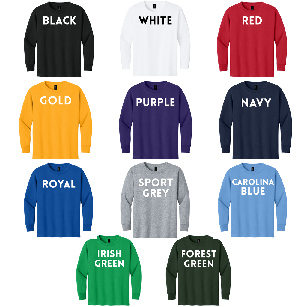 Gildan Heavy Cotton Long Sleeve YOUTH