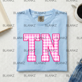 TN pink checkered