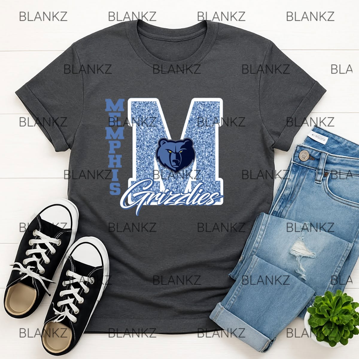 Glitter Memphis Grizzlies