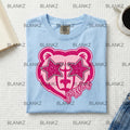 Pink Memphis Grizzlies Faux DTF
