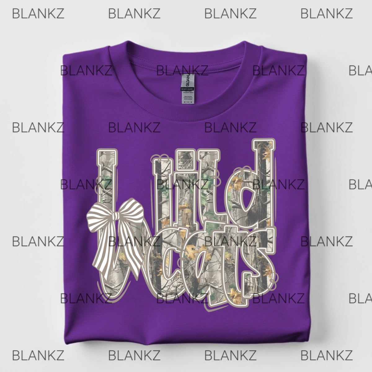 Camo Wildcats with bow